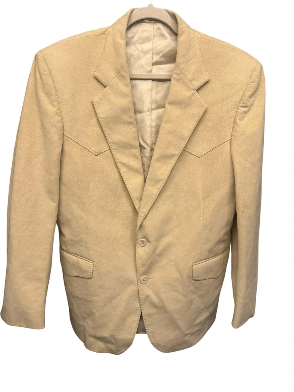 Vintage Drysdales Ultrasuede Western Blazer 42R Made in USA Cowboy Jacket Ranch